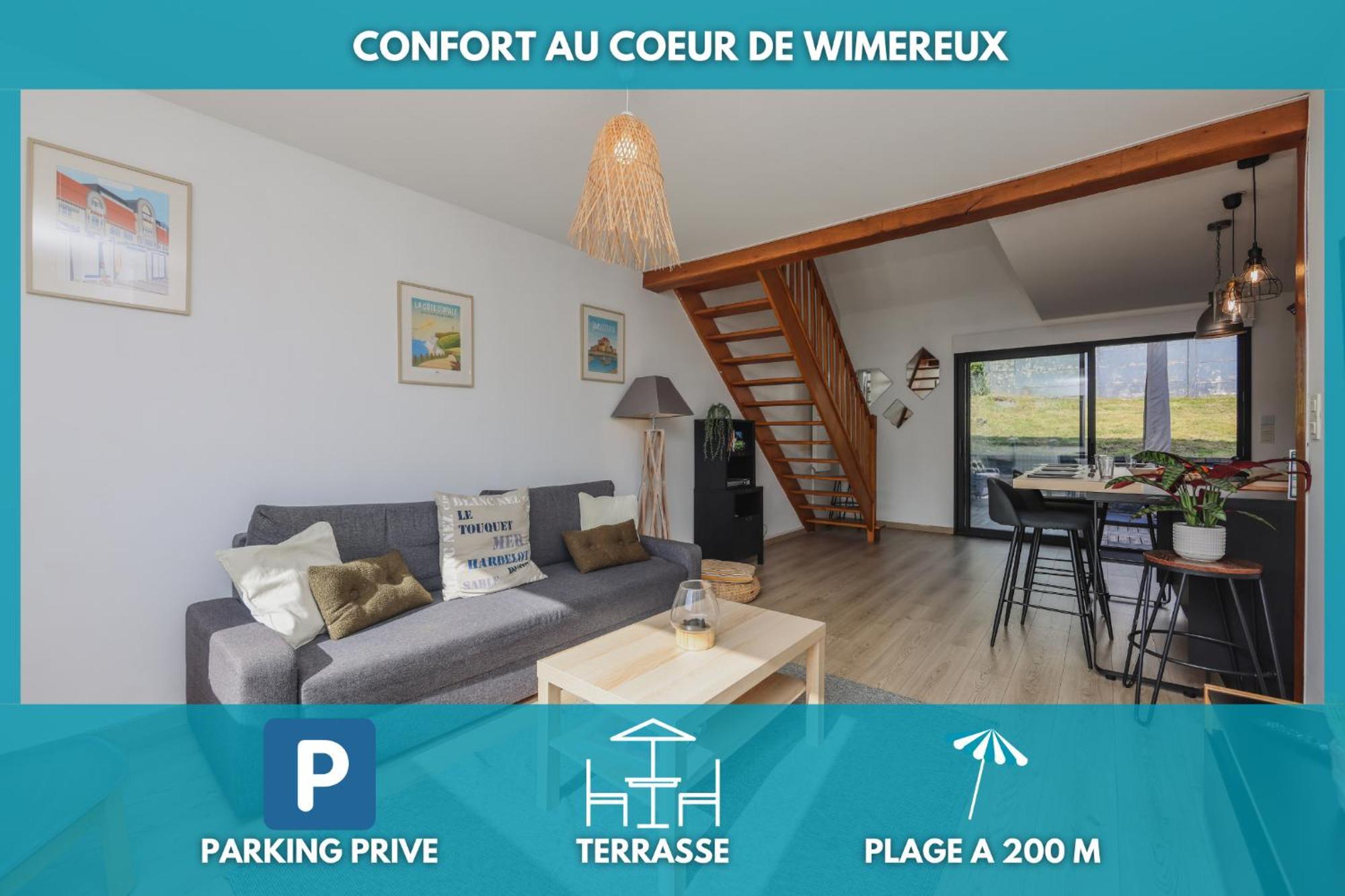 La Marine, Maison En Plein Coeur De Wimereux Ngoại thất bức ảnh